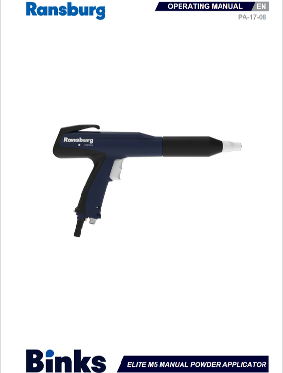 Binks Elite M5 Manual Powder Applicator-1-1-1