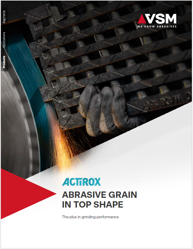 VSM Actirox Abrasive Grain Top Shape